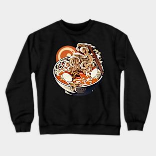 Ramen Noodle sticker Crewneck Sweatshirt